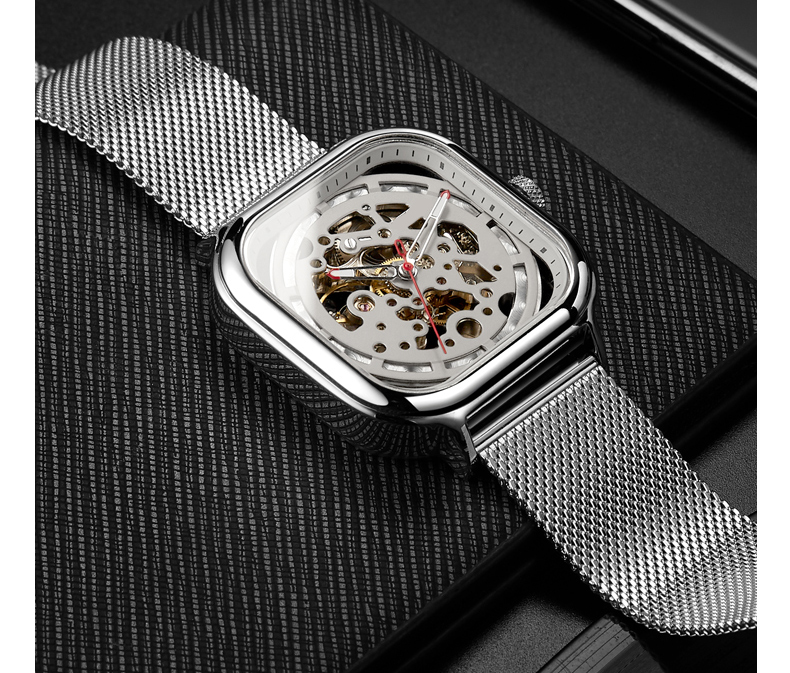 VDEAR - Make your own logo custom luxury automatic watch skeleton mechanical men luxury brand Ungrouped 18