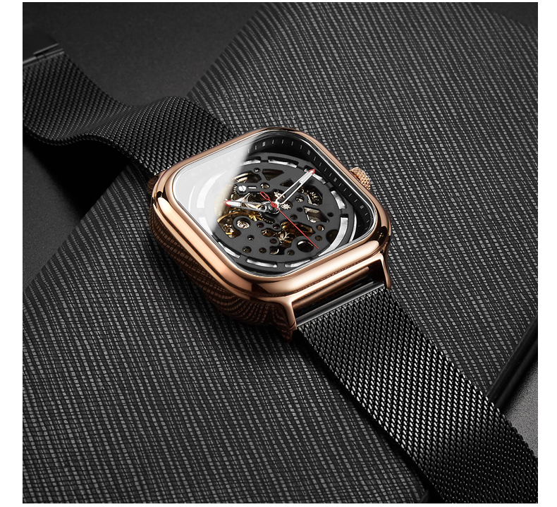 VDEAR - Make your own logo custom luxury automatic watch skeleton mechanical men luxury brand Ungrouped 20