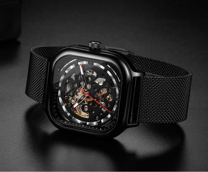 VDEAR - Make your own logo custom luxury automatic watch skeleton mechanical men luxury brand Ungrouped 12