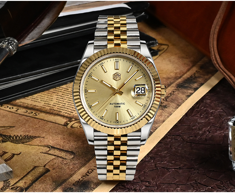 Orologio da uomo Vdear Diving Automatic Movement Oem 100m Waterproof Japanese 8215 Miyota 10