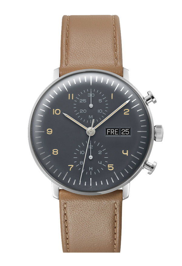 Vdear Customized Logo Luminous Chronograph Watch Simple Multifunction Date Leisure Round Dial Waterproof Quartz Watch 9