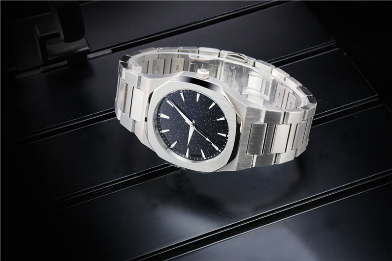 Vdear Luminous Hands Starry Sky Watch Mechanical Movement Octagon Luxury Mens Watch 11