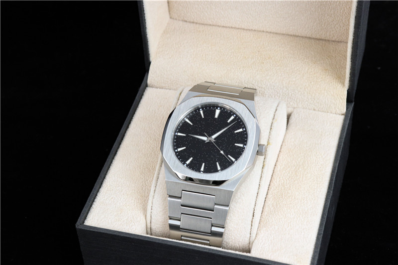 Vdear Luminous Hands Starry Sky Watch Mechanical Movement Octagon Luxury Mens Watch 8