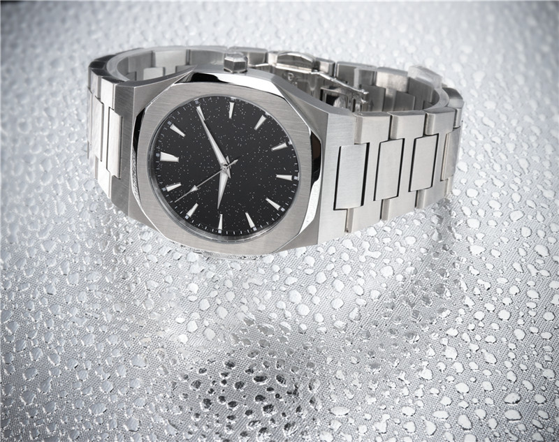 Vdear Luminous Hands Starry Sky Watch Mechanical Movement Octagon Luxury Mens Watch 10