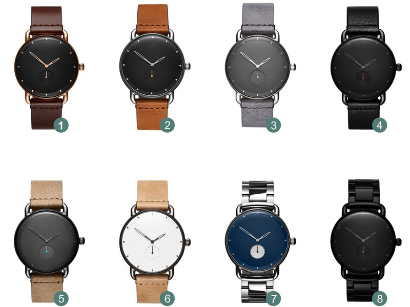 Vdear Men Quartz One Eye Dial Watch Mens Luxury Business Fashion Wrist Watches For Men 16