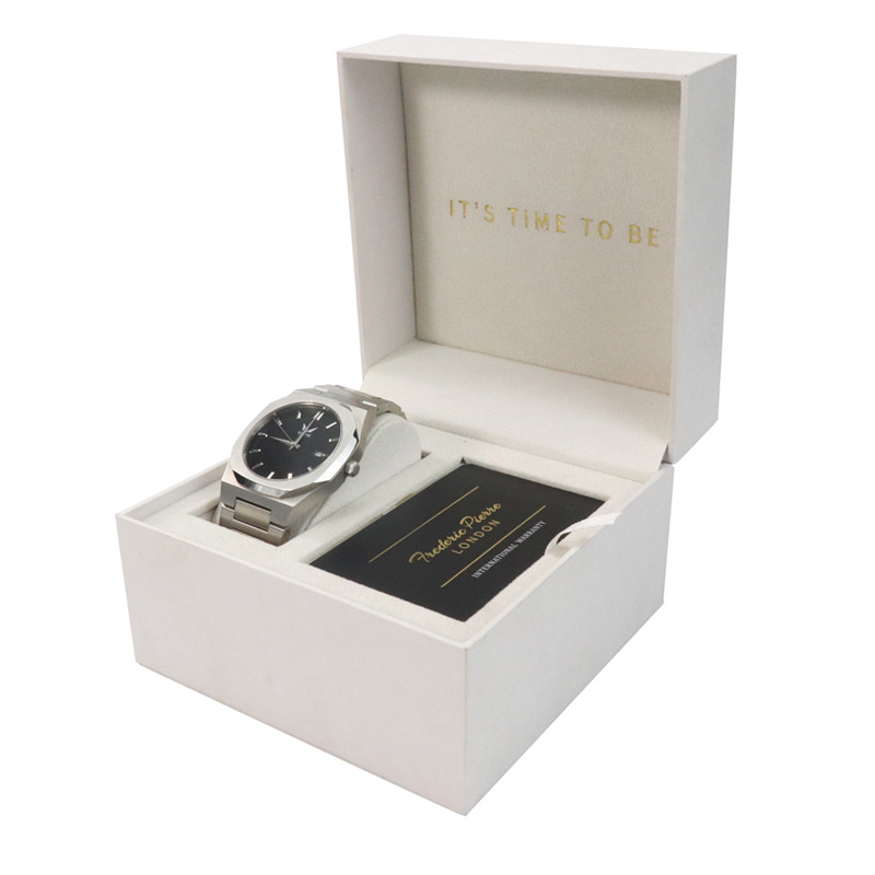 VDEAR wholesale luxury cardboard watch box packaging Customized inkjet printable glitter paper manufacturers 7