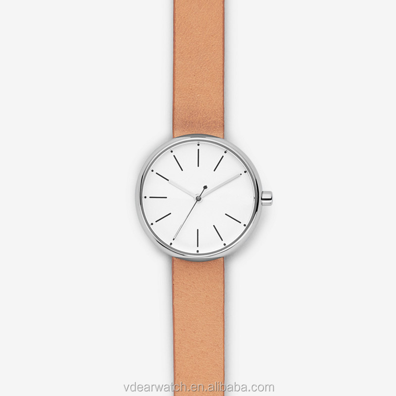 VDEAR -low moq fashion quartz watch Stainless steel chain custom your own brand design watch 11