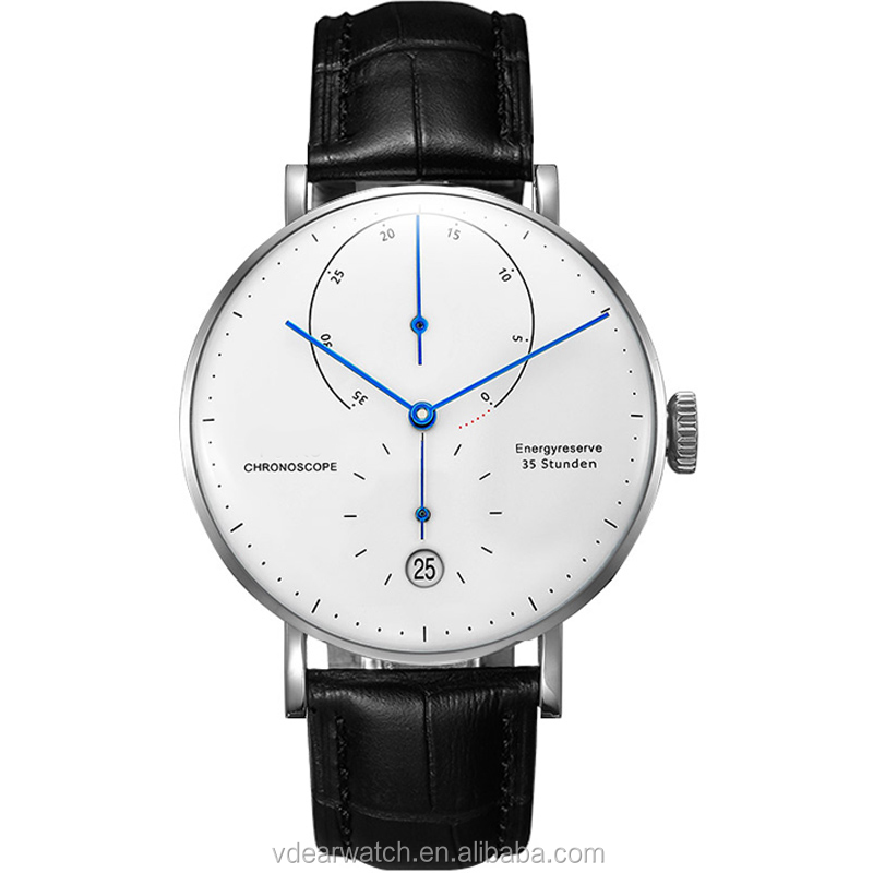 Luxury see-through case back automatic watch movement mens chinese mechanical watches