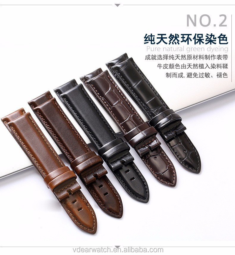 VDEAR - New arrival multi color handmade italian leather watch straps vintage with low price others 8