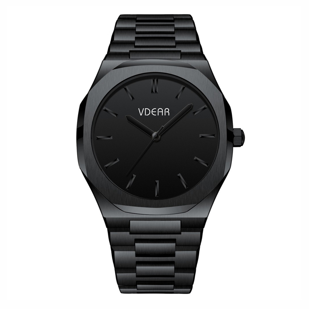 VDEAR - Costomizedd 316l Stainless Steel Luxury Golden Watches Men Top Brand Designer Quartz Watch Day Date others 1