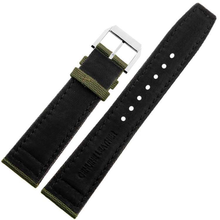 VDEAR - Custom your brand high quality 20mm waterproof canvas leather nylon strap Nylon Strap 16