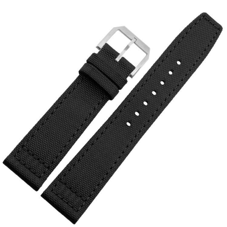 VDEAR - Custom your brand high quality 20mm waterproof canvas leather nylon strap Nylon Strap 8