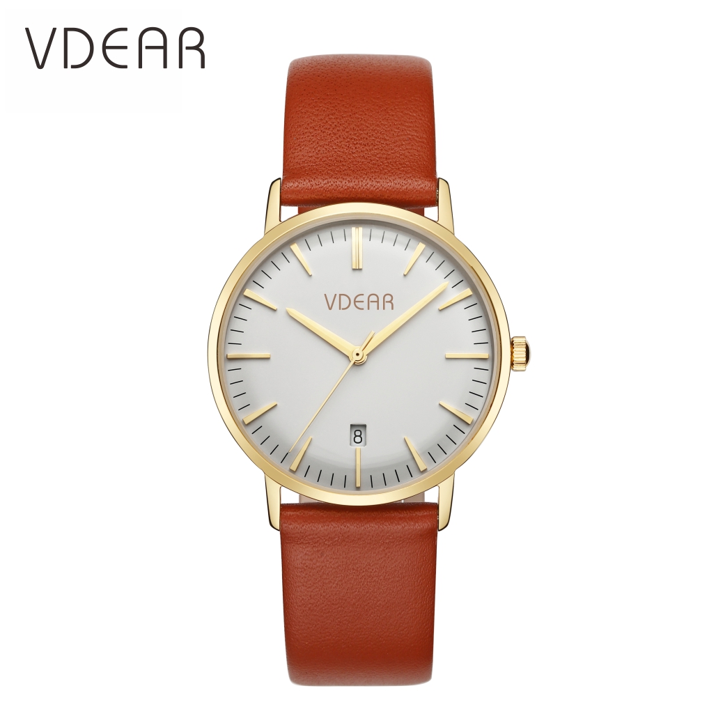 VDEAR - 2020 Nesest dome glass fashion quartz beautiful ladies custom made watch with own logo Lady Quartz Watch 10