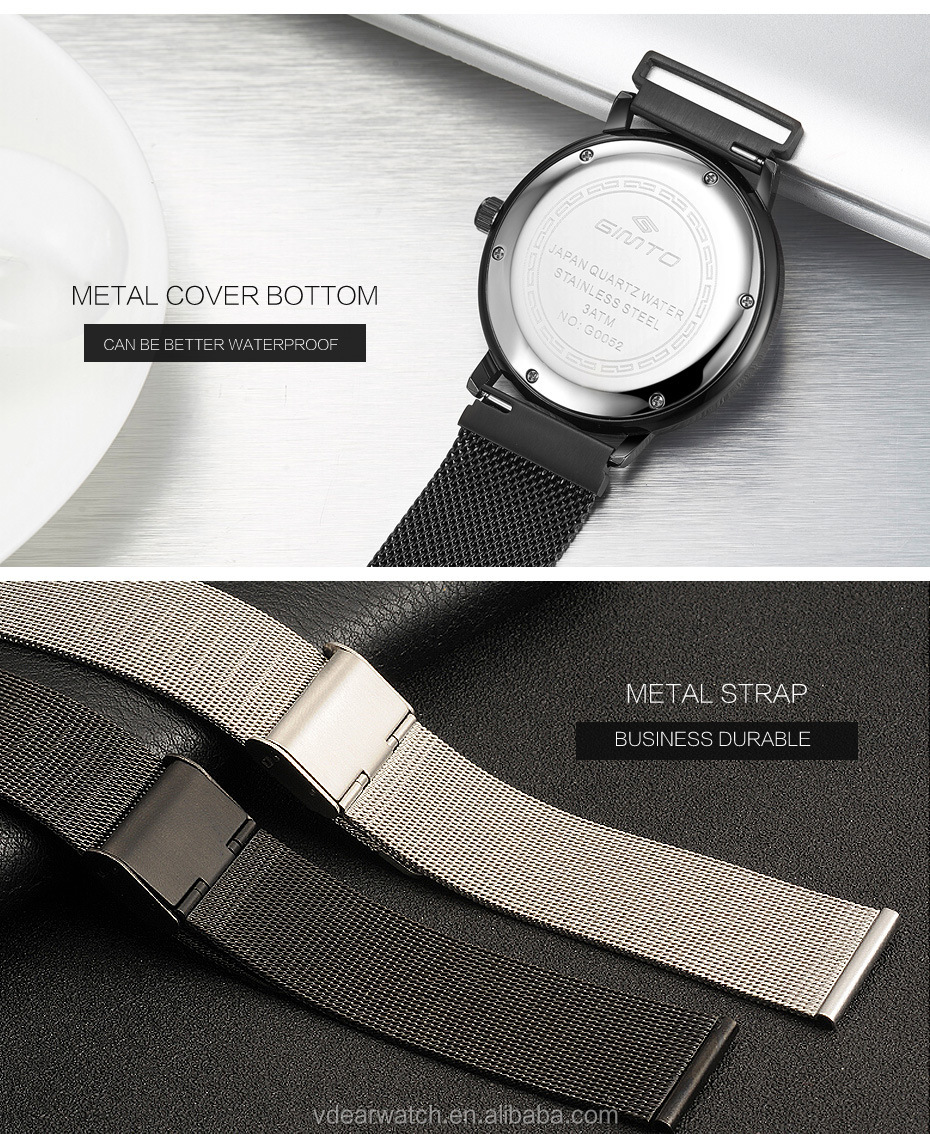 VDEAR - Customisable high quality stainless steel no logo watches fashion watches men with blue dial others 23