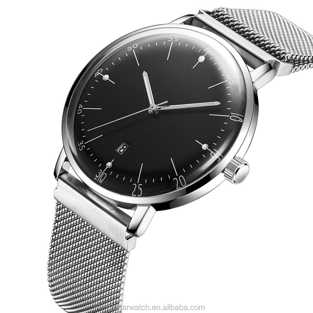 VDEAR - Customisable high quality stainless steel no logo watches fashion watches men with blue dial others 13