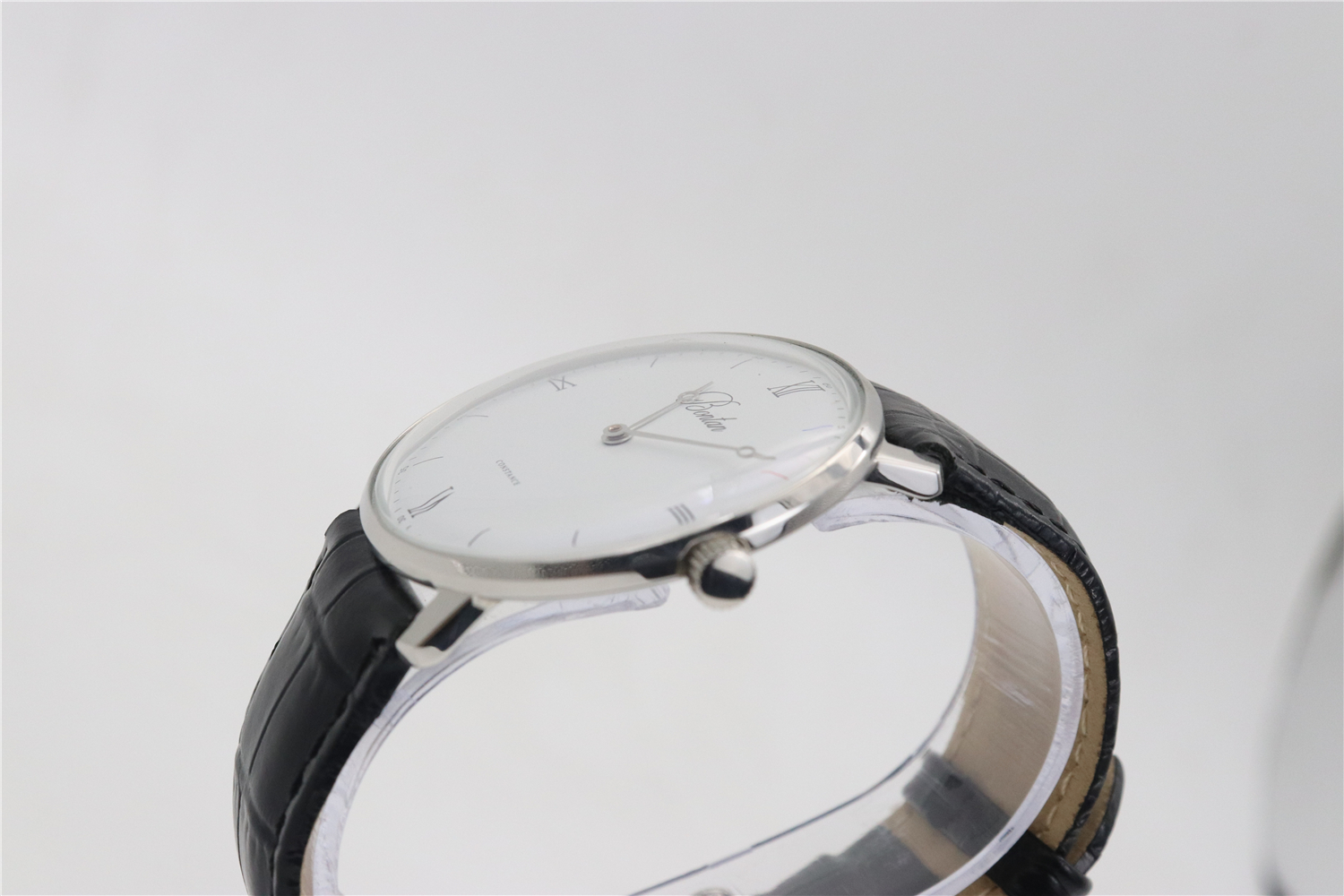 VDEAR - 2020 popular domed crystal glass fashion oem custom watch men luxury wrist brand Stainless Steel Style 16
