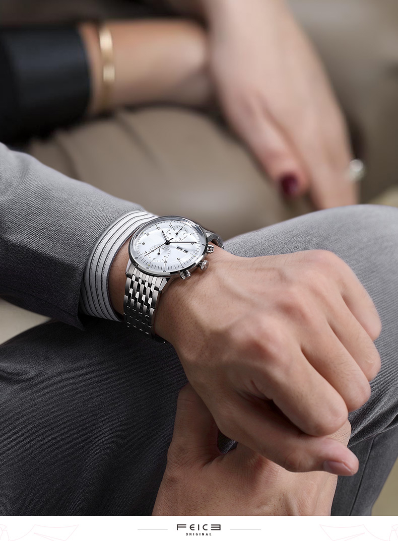 VDEAR - China customized quality classic custom japan automatic chronograph wrist watch men mechanical others 22