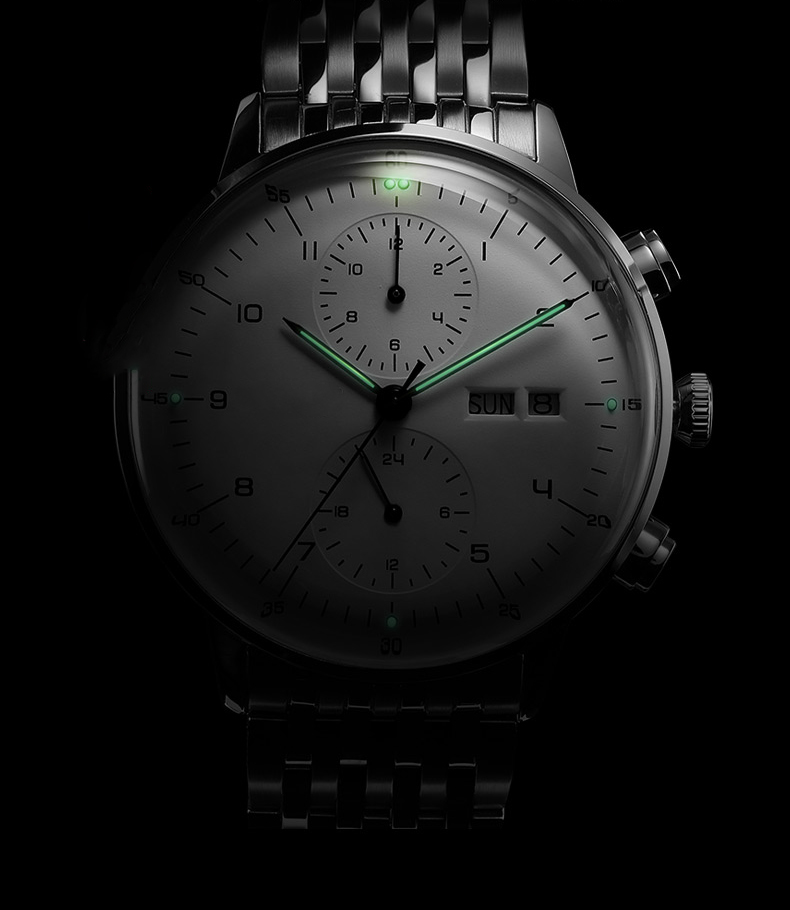 VDEAR - China customized quality classic custom japan automatic chronograph wrist watch men mechanical others 12