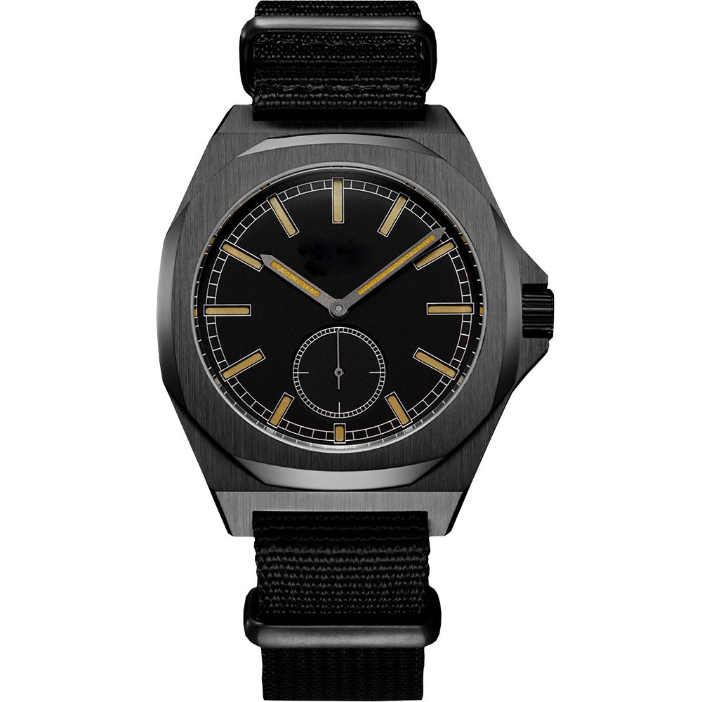 VDEAR - Luxury japanese quartz Nylon strap stainless steel bezel brand oem watches men Stainless Steel Style 1