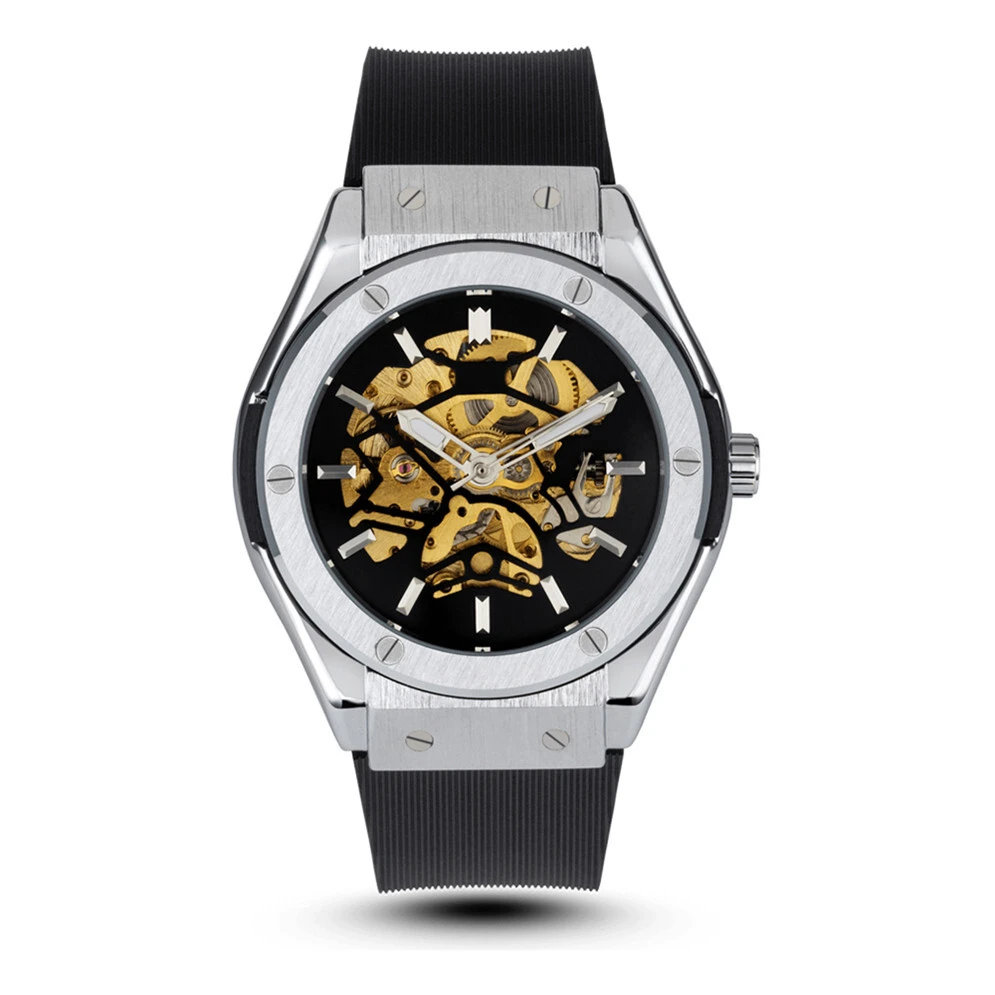 VDEAR - 2020 Brand luxury waterproof tourbillon skeleton custom automatic mens watches perfect in wristwatches others 1