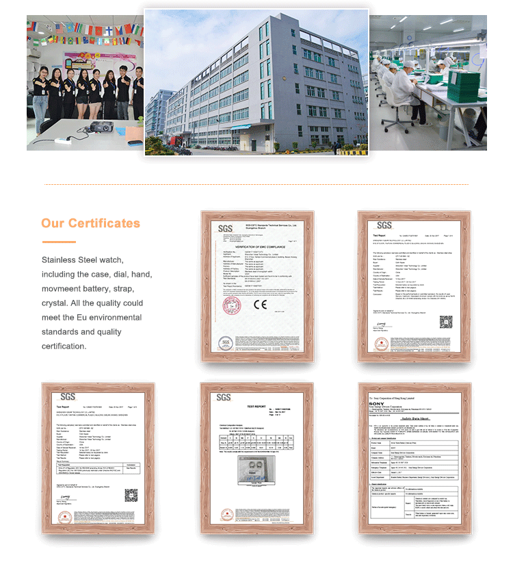 Dome Chronograph Quartz Fashion Stainless Steel Mens Wrist Watches