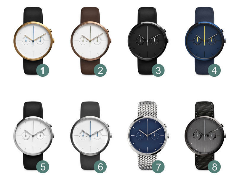 VDEAR - carbon fiber chronograph private label watches men wrist luxury custom logo Chronograph Watch 10