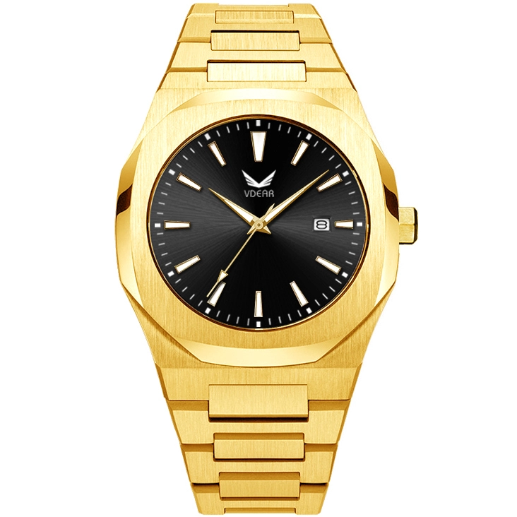 VDEAR - Relogio Masculino Reloj Silicone Rubber Strap Custom New Luxury Quartz Watch Men Wrist With Custom Logo New Arrival 1