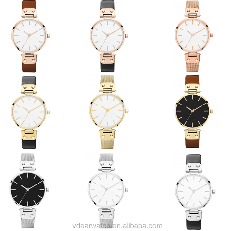 VDEAR - Customized low moq genuine leather watch ladies own brand watch from shenzhen others 23
