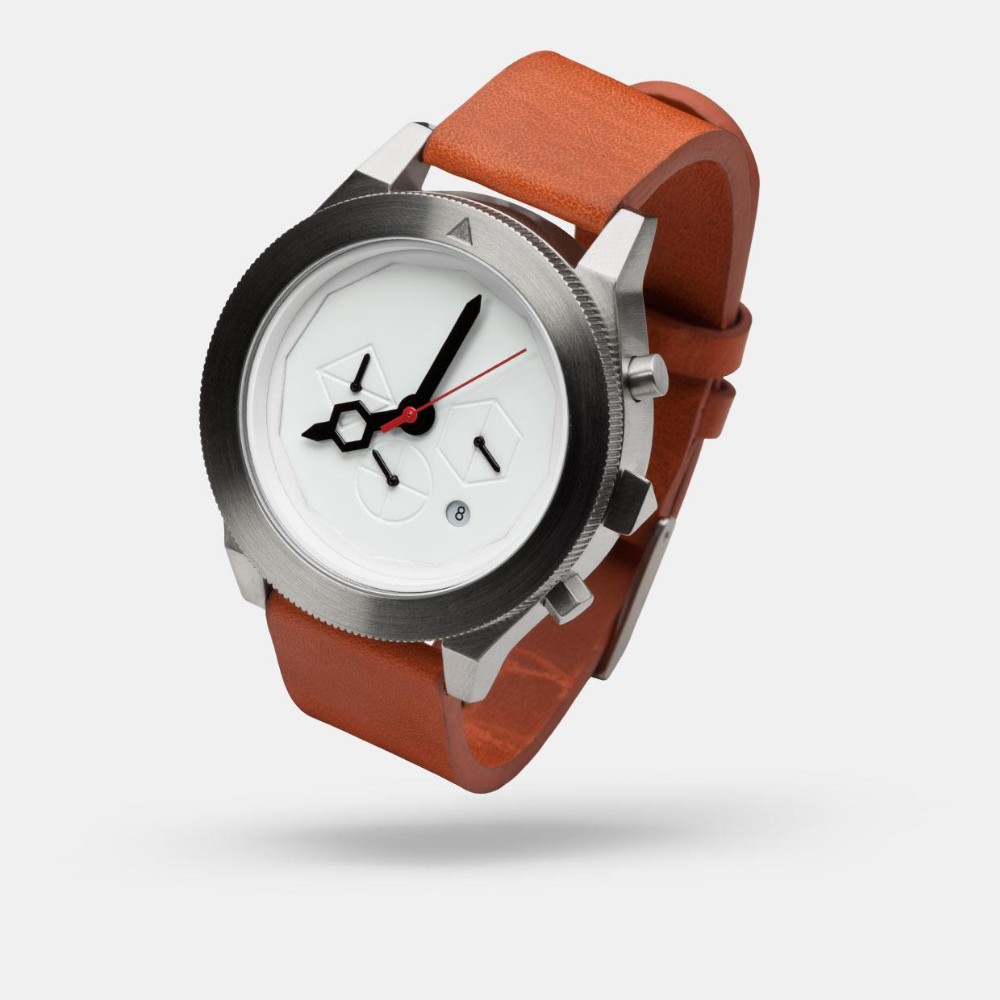 VDEAR - Vdearwatch VDQ3 chronograph wrist watch men stainless steel chain black color wrist watch others 8