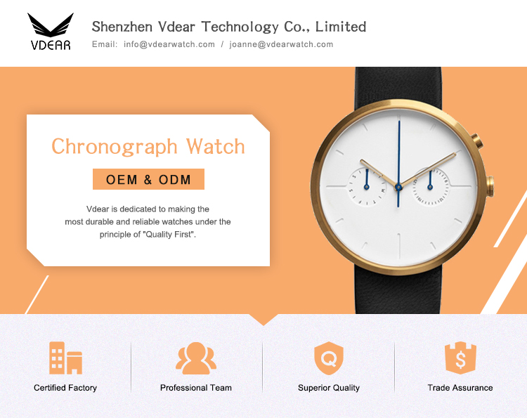 VDEAR - Top 10 Branded Luxury Simple Chronograph Watches Japan Movt Quartz Watch Stainless Steel Back Mens others 8