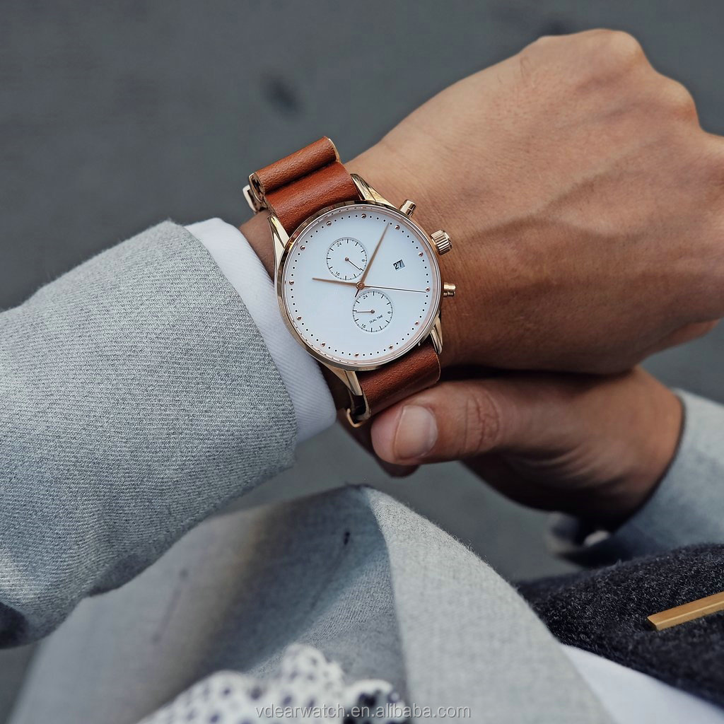 VDEAR - 2018 Meilleures montres de luxe pour homme à mouvement japonais, montres chronographes sport à quartz, lunette à mouvement japonais et autres 22