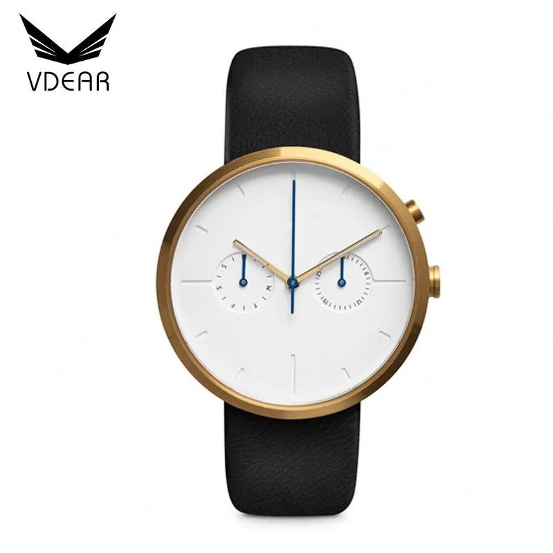 VDEAR - Most popular multi function lugless watch odm brand chronograph steel watch others 1