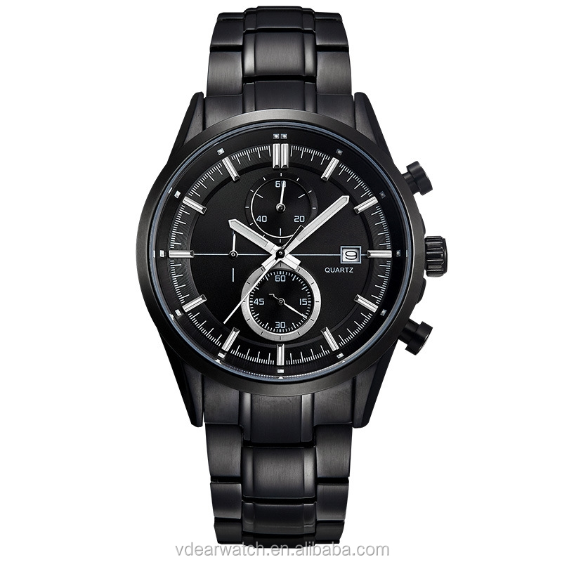 VDEAR - Buy watches online best selling two eyes oem unbranded mens chronograph watches with metal chain others 11