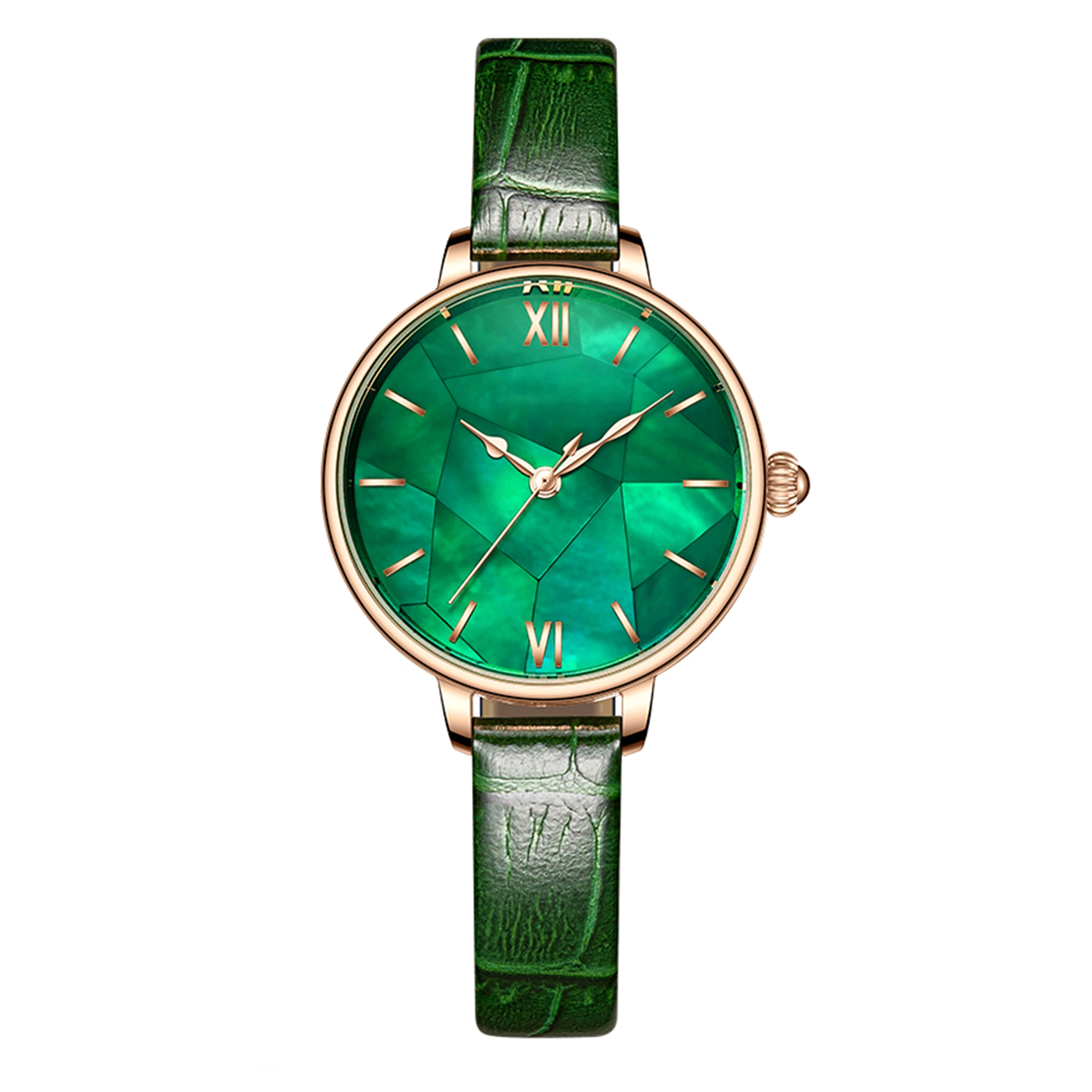 VDEAR - ساعات فاخرة مقاومة للماء، مصنوعة حسب الطلب، من الفولاذ المقاوم للصدأ، مصنوعة من اللؤلؤ، بمواصفات عالية الجودة، وغيرها. 1