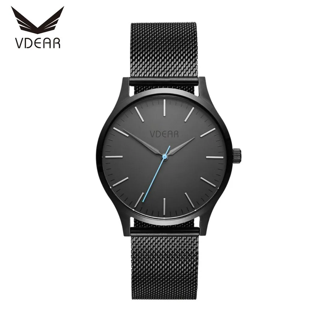 VDEAR - 2020 Brand simple design your own logo custom mens oem wrist watches for men others 1