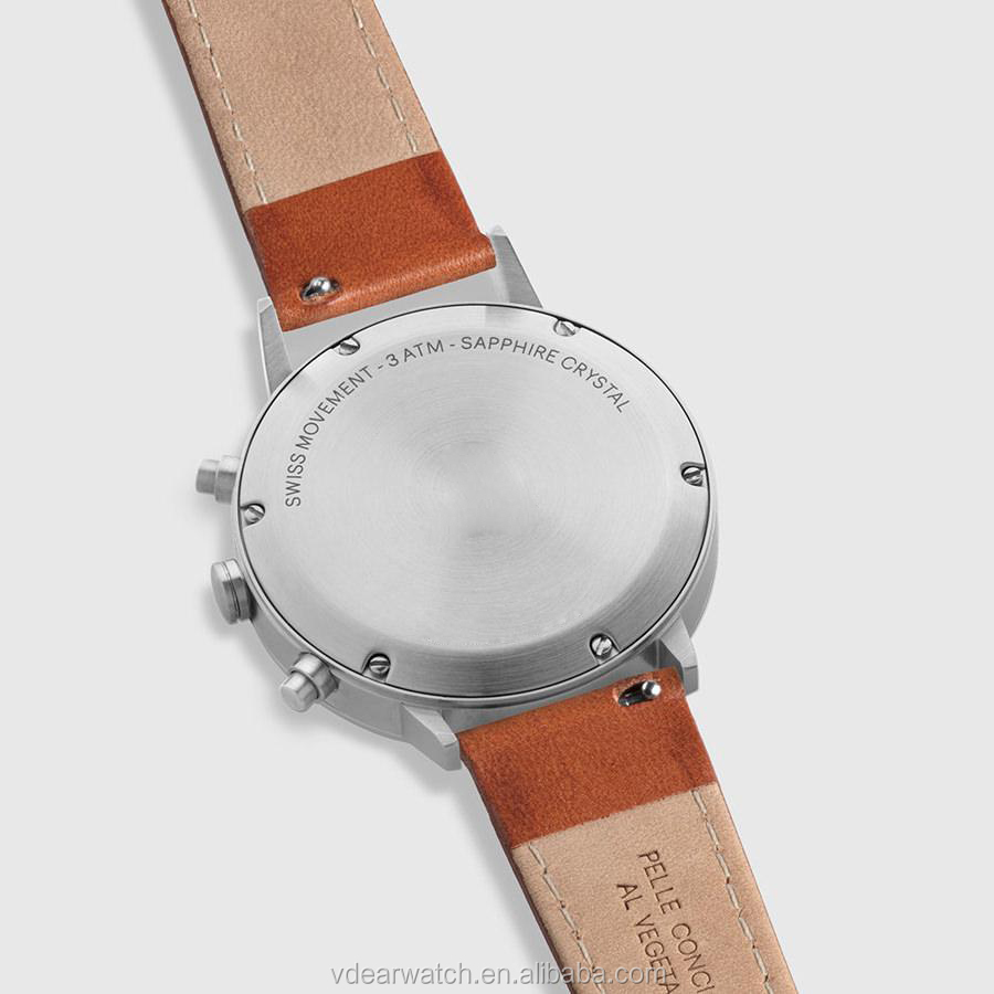 VDEAR - Sapphire crystal glass brandless 5atm water resistant quartz blank face watch others 21