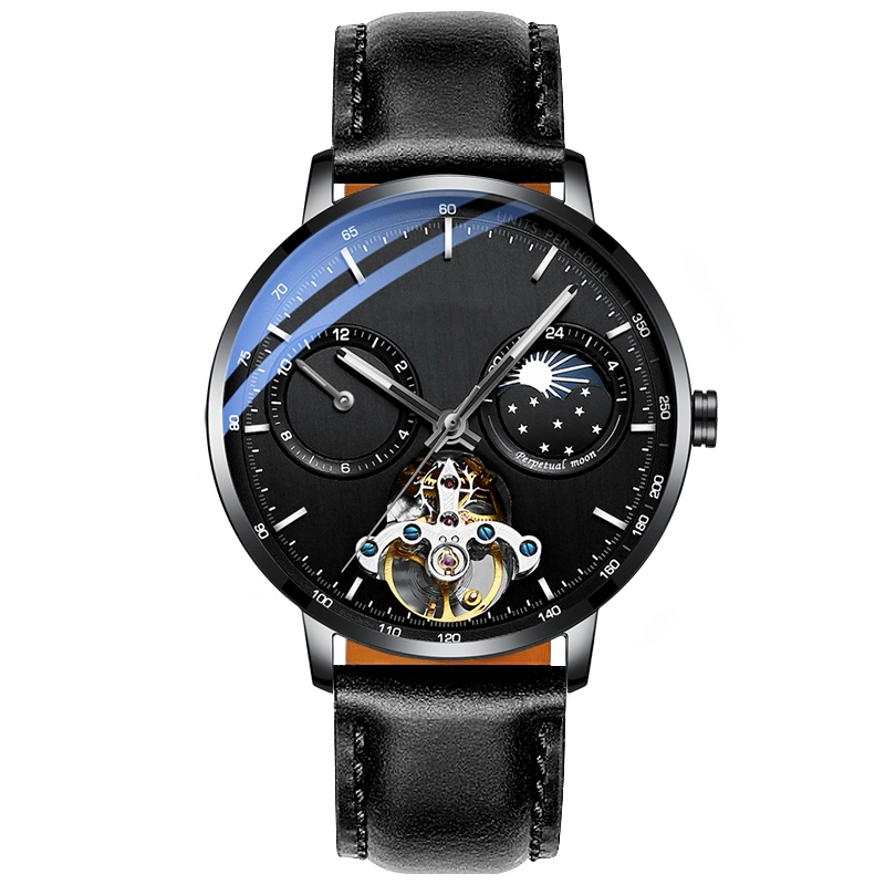 VDEAR - Luxury Complex Function Moon Phase Dual Time Automatic Mechanical Mens Watch others 1