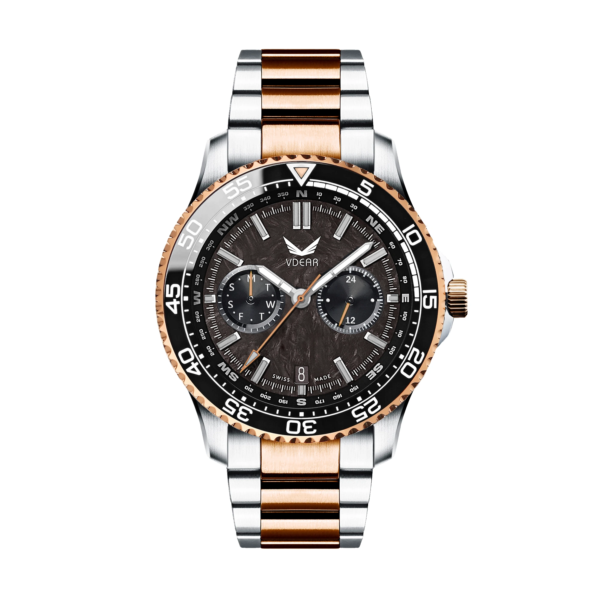 VDEAR - Create Your Own 5 Atm Water Resistant Men Luxuries Watches Quartz Hip Hop Slim Watches For Men Luxury others 1