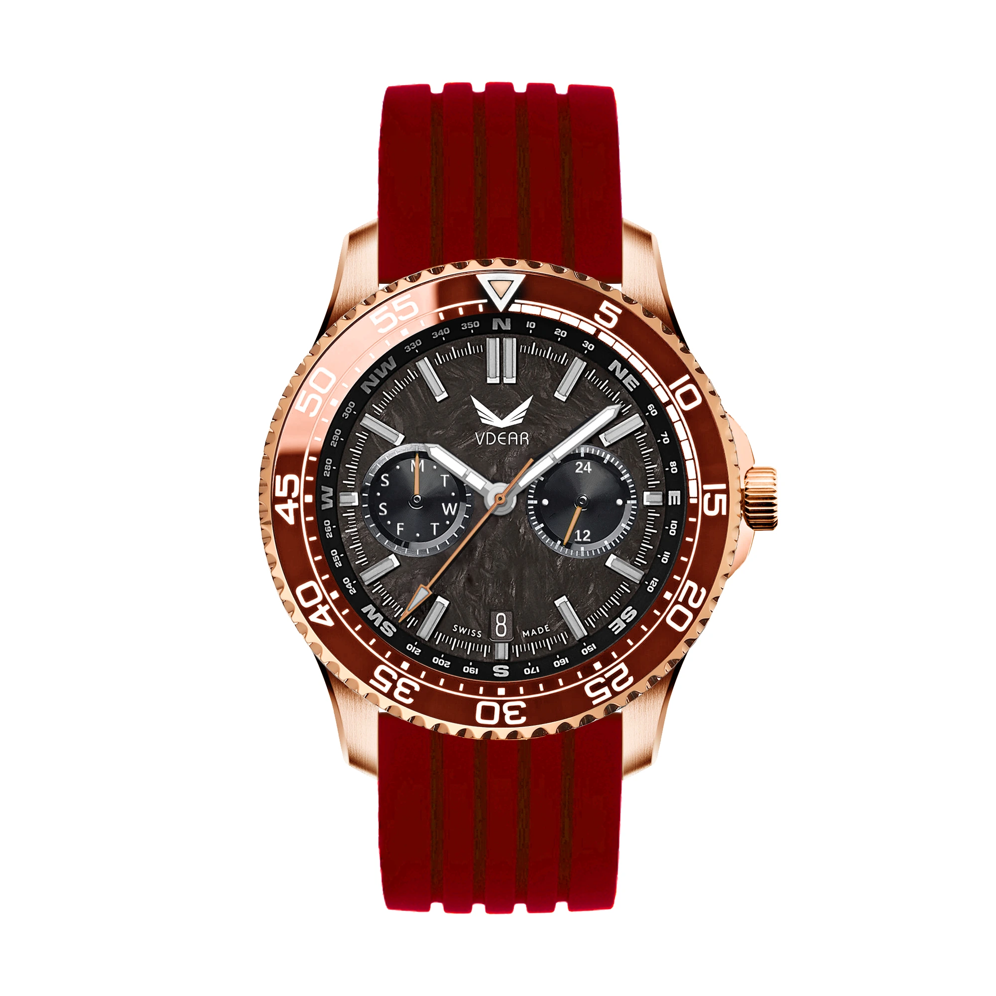 VDCAR – Gestalten Sie Ihre eigene Edelstahl-Rückseite, wasserdichte Herren-Freizeituhren, Tourbillon, Herrenuhren und mehr 1