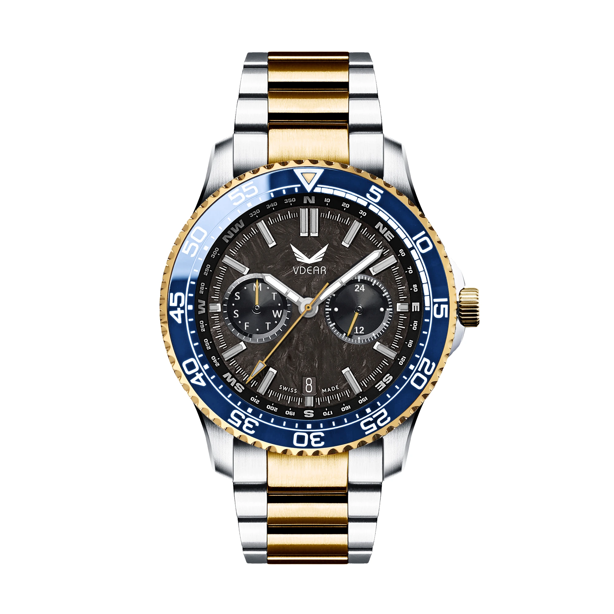 VDEAR - Custom Made Miyota Stylish Luxury Sport Quartz Watches Men Ailang Double Tourbillon Men's Luxury Watches others 1