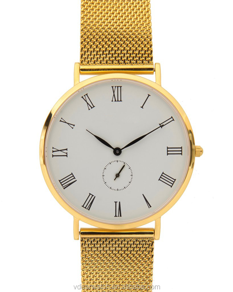VDEAR - Classic roman numeras small dial watch high quality custom logo water resistant quartz watches 3 bar others 9