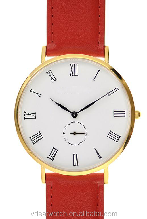 VDEAR - Classic roman numeras small dial watch high quality custom logo water resistant quartz watches 3 bar others 17