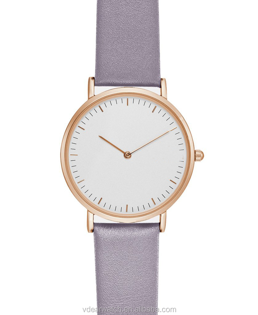 VDEAR - Montre de marque à cadran simple, sans logo, à petit prix, dernier modèle personnalisable avec mouvement GL20 et autres 13