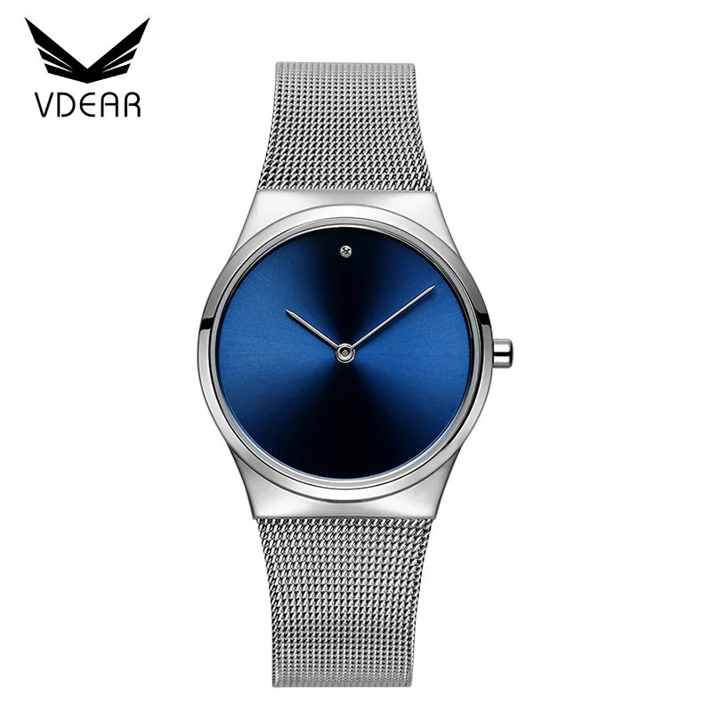VDEAR - Charming mesh strap blank own label watches custom brand men watches with your own logo others 1