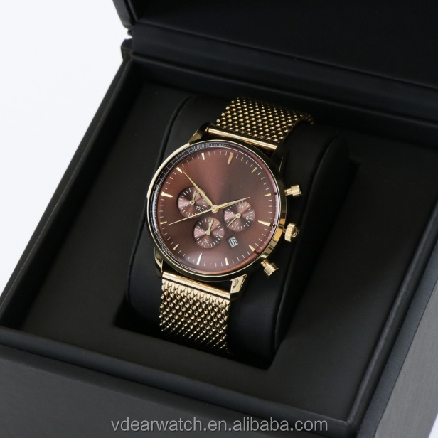 VDEAR - China wholesale cheap custom watches men chrono quartz watches bezel japan movt with sub dials others 21