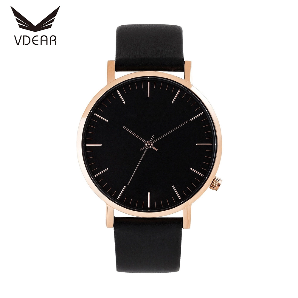 VDEAR - Produttore di orologi Gimto con marchio privato Orologio automatico da donna dal design semplice Oem con cinturino in pelle e altri 1