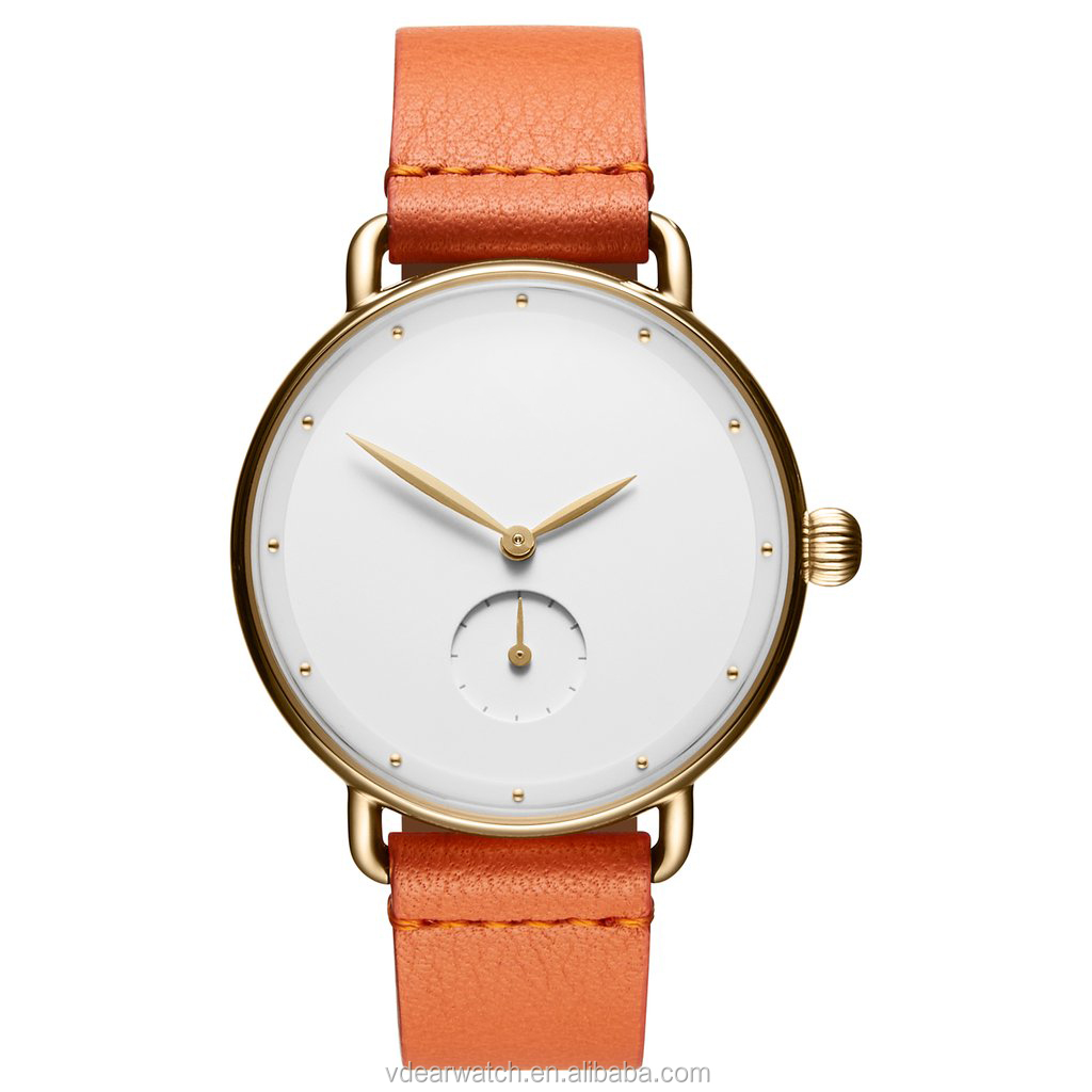 VDEAR - Polished rose gold metal link strap 16mm stylish women watch oem custom watch others 14