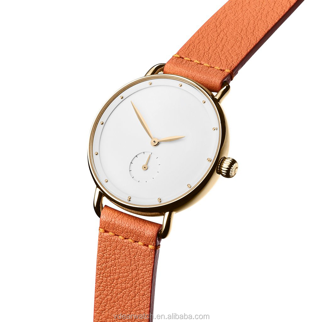 VDEAR - Polished rose gold metal link strap 16mm stylish women watch oem custom watch others 20