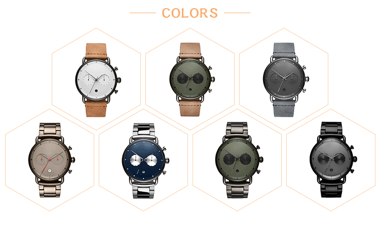 VDEAR - Vdear Oem Odm Miyota Slim Leather Chronograph Watch For Men others 16