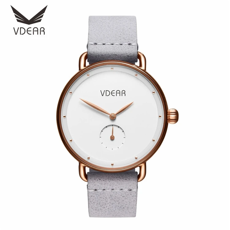 VDEAR - VDEAR Fashion japan movt quartz water resistant watches custom brand women leather watch others 1